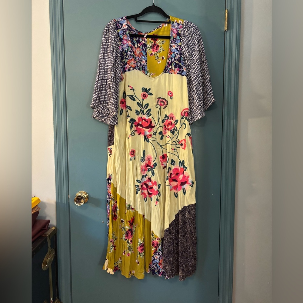 Free People River Market Midi Sundress